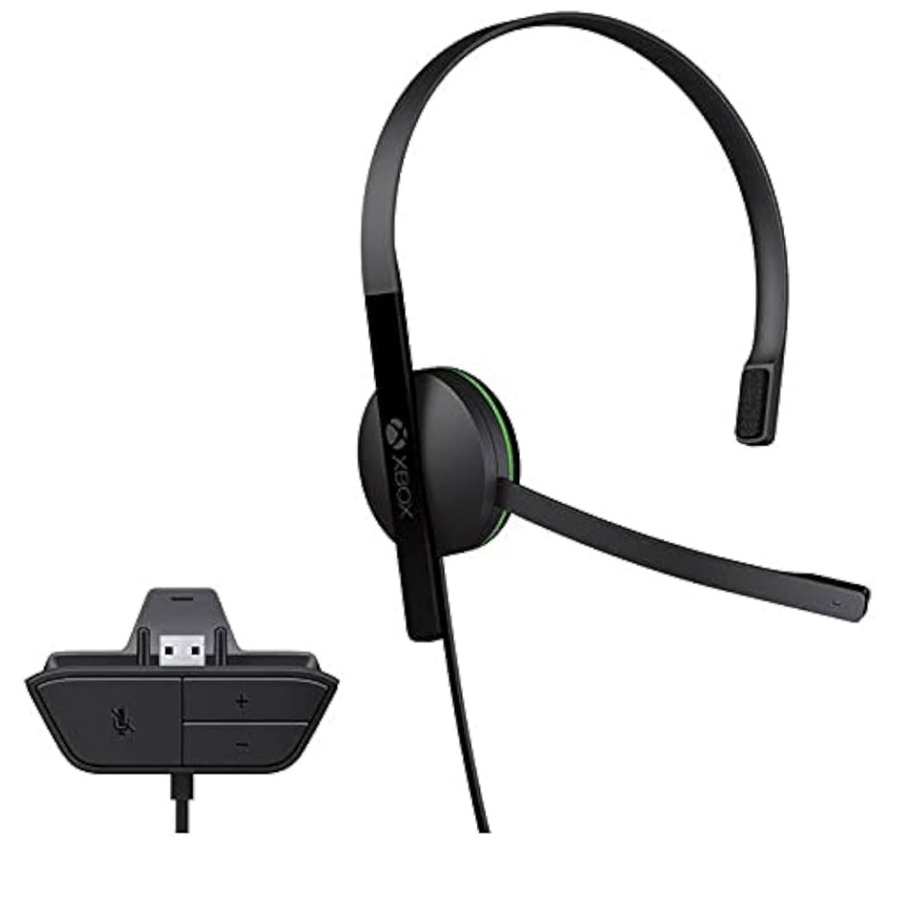Xbox One Black Chat Headset